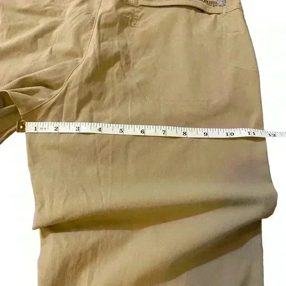 Columbia Women Jeans Pants Khaki/light tan Color Pockets Straight Legs 6 - Picture 8 of 16